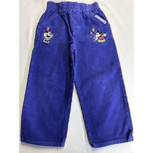 Vintage Mickey & Co Corduroy Pants Size Approx 4T (dimensions Added)